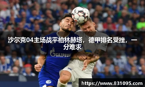 沙尔克04主场战平柏林赫塔，德甲排名受挫，一分难求