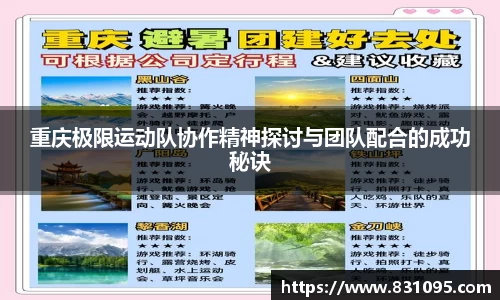 重庆极限运动队协作精神探讨与团队配合的成功秘诀