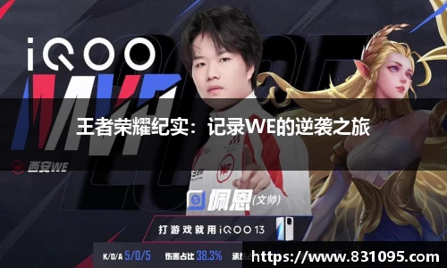 王者荣耀纪实：记录WE的逆袭之旅